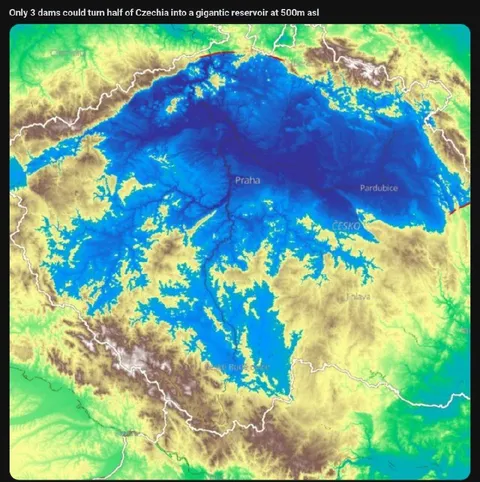 Czechia as a Gigantic Reservoir