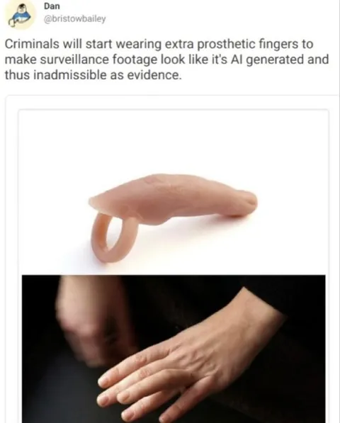 Extra Fingers Fool Surveillance AI