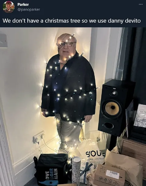Danny DeVito Christmas Tree