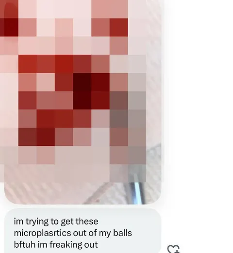 Microplastics Out of My Balls