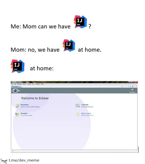 Mom Can We Have IntelliJ