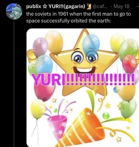 Soviets Celebrate Yuri Gagarin