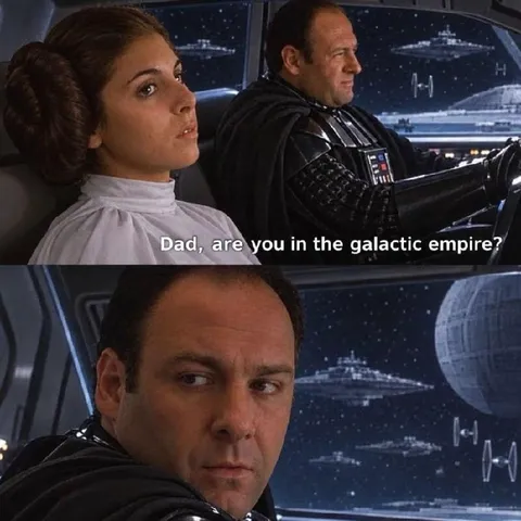 Dad, Are You in the Galactic Empire?