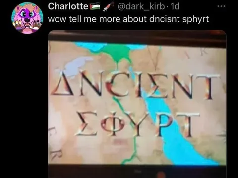 Ancient Egypt Mispronunciation
