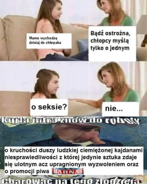 Myślałem, że chodzi o seks