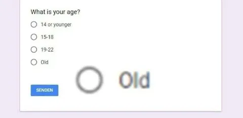 What Is Your Age? Old