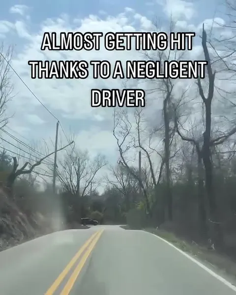 Almost Hit by Negligent Driver