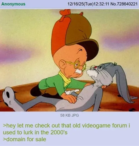 Old Video Game Forum Gone