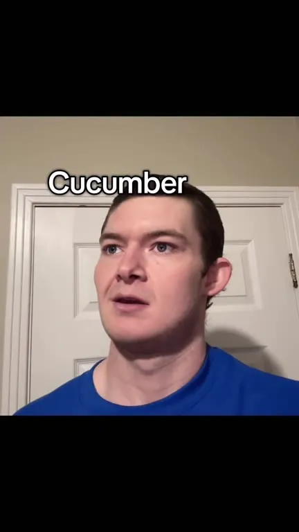 Cucumber Turns Into Coat Hanger