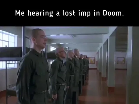 Hearing a Lost Imp in Doom
