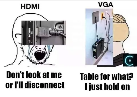 HDMI Versus VGA Cables