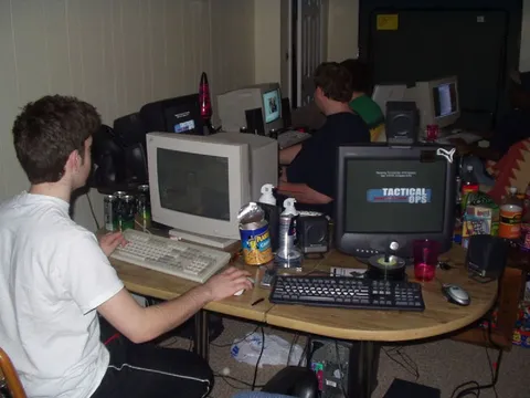 Old School LAN Gaming