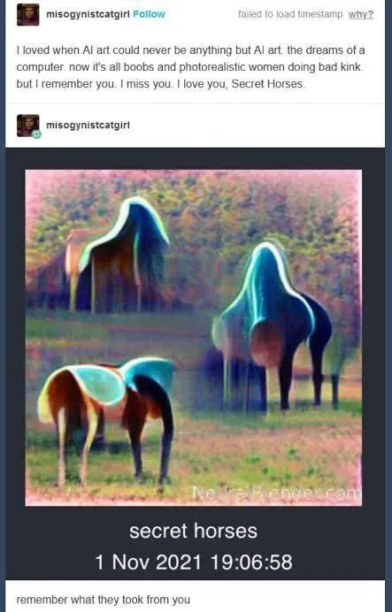 AI Art Secret Horses