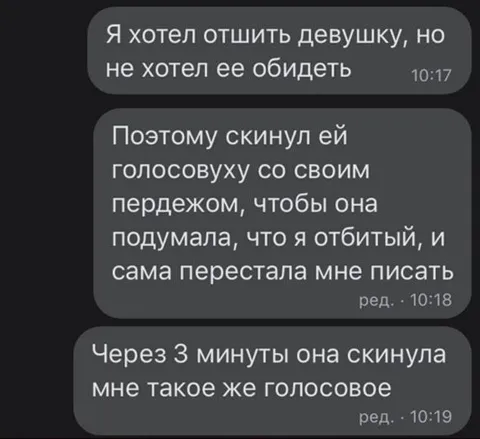 Голосовое с пердежом