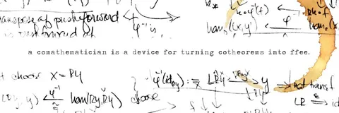 Comathematician Turns Cotheorems Into Fee