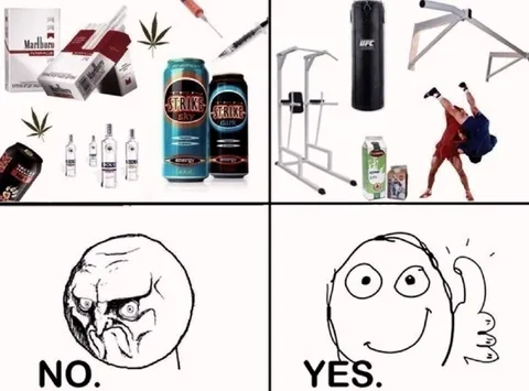 No Drugs Yes Exercise
