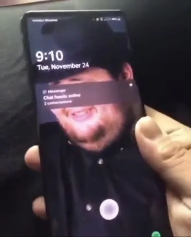 Epic Phone Lock Screen Reveal
