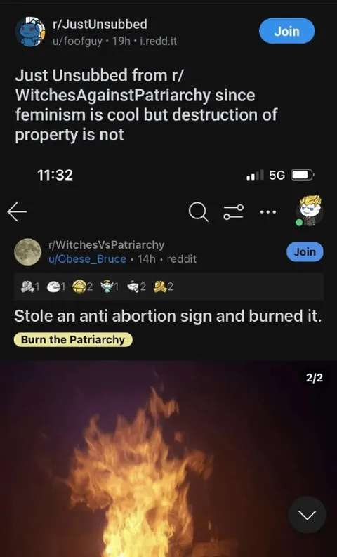 Just Unsubbed from the Patriarchy