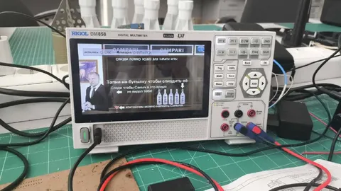 Игра на осциллографе с бутылкой