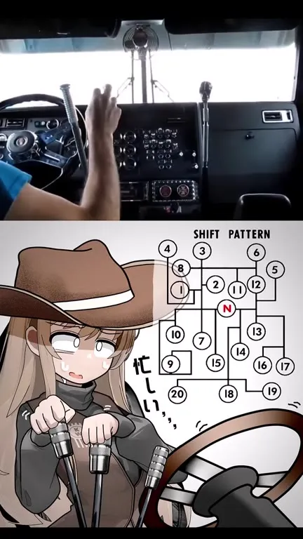 Twenty-Speed Gear Shift Panic