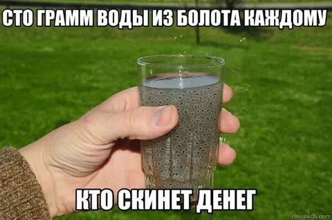 Сто грамм болотной воды