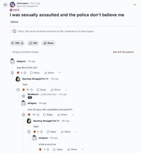 Police Don't Believe Assault Victim