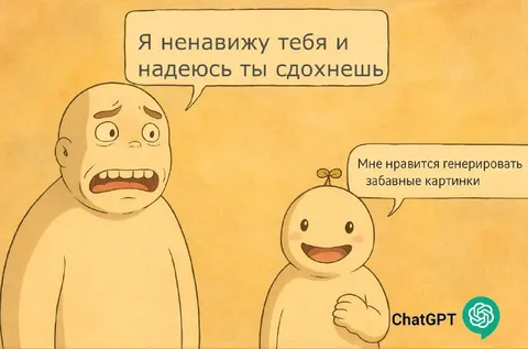 Ненавижу тебя, но генерируй картинки