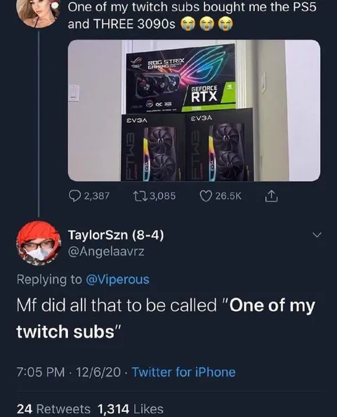 One of My Twitch Subs