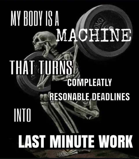 Skeleton Turns Deadlines Into Work