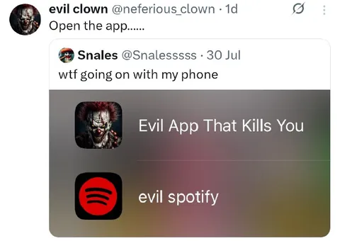 Evil App That Kills You