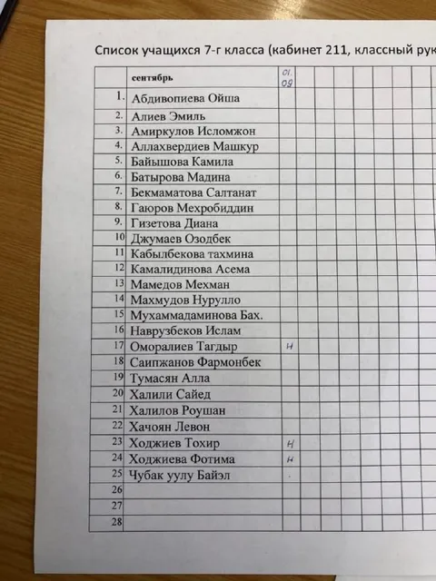 Обычная московская школа