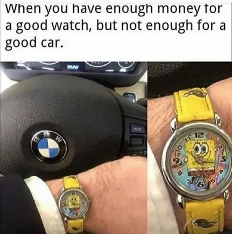 Enough Money for a Good Watch