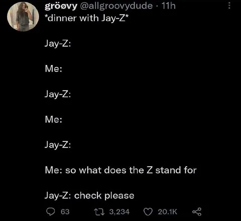 Jay-Z Check Please