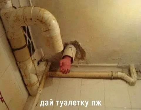 Дай туалетку пж
