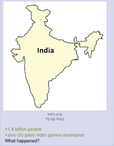 India Has No Good Video Games