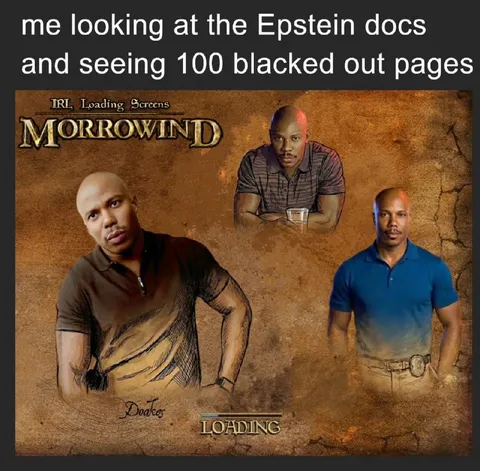 Epstein Docs Morrowind Loading Screen