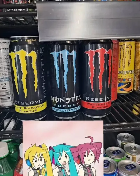 Monster Energy Vocaloid Trio