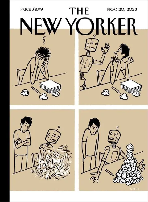 Robot Replaces the Writer