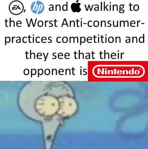 Nintendo Anti-Consumer Practices Champion