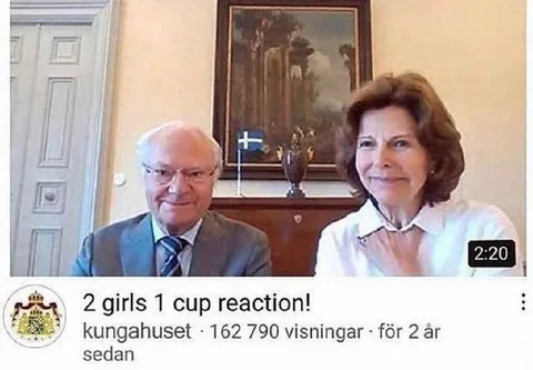 Royal Reaction to 2 Girls 1 Cup