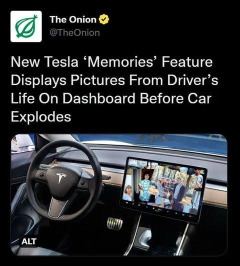 Tesla Memories Before Exploding