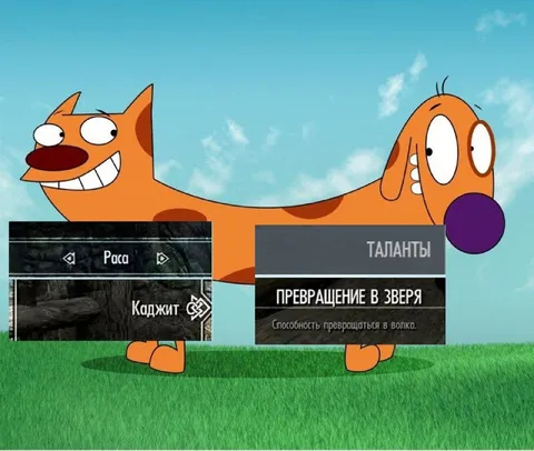 Каджит с талантом превращения