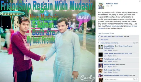 Friendship Regain With Mudasir