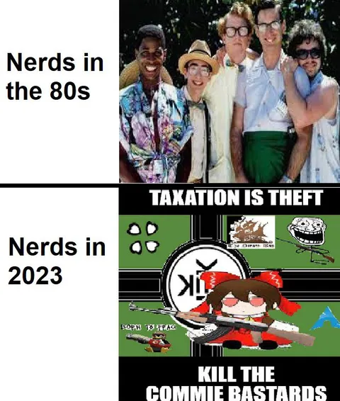 Nerds Then and Now