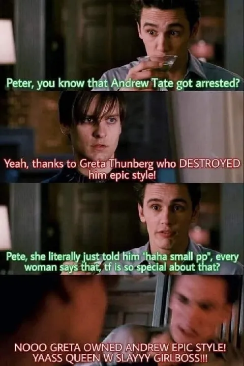 Greta Owns Andrew Tate Epic Style