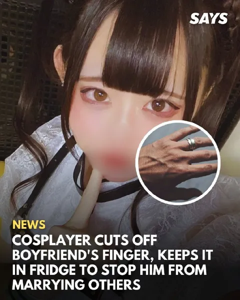 Cosplayer Keeps Boyfriend's Finger