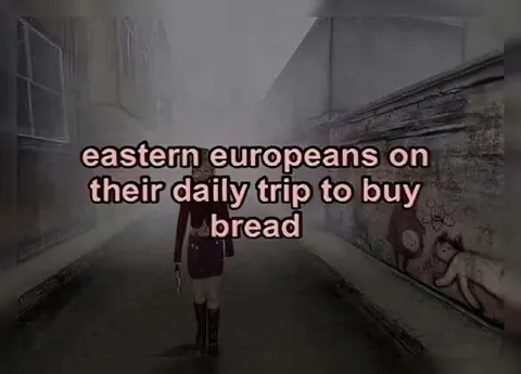 Eastern Europeans Buying Bread