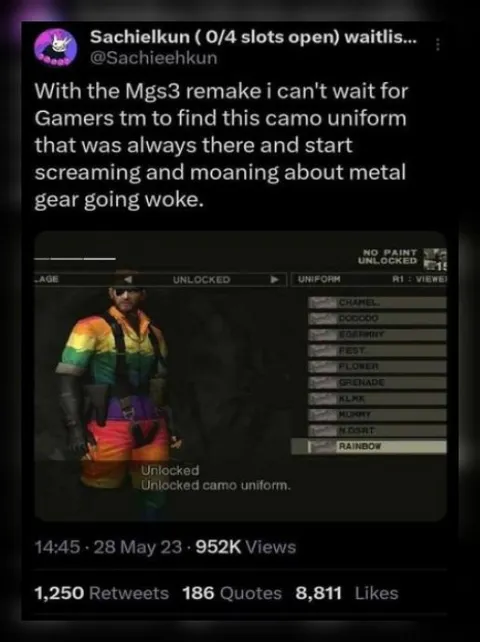 Gamers Find the Rainbow Camo