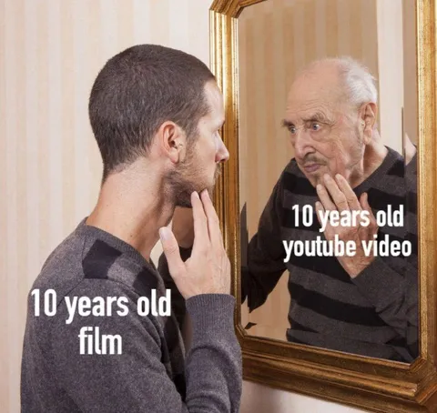 Ten-Year-Old Film vs YouTube Video
