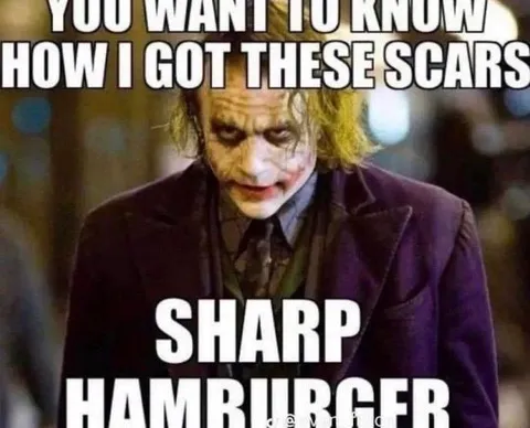 Joker Sharp Hamburger